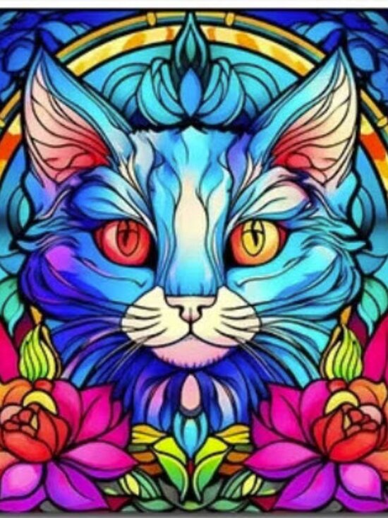 Other - 5 Pack Cat Diamond Painting Kits – Full Set w/ Tools – DIY Craft for Cat Lovers